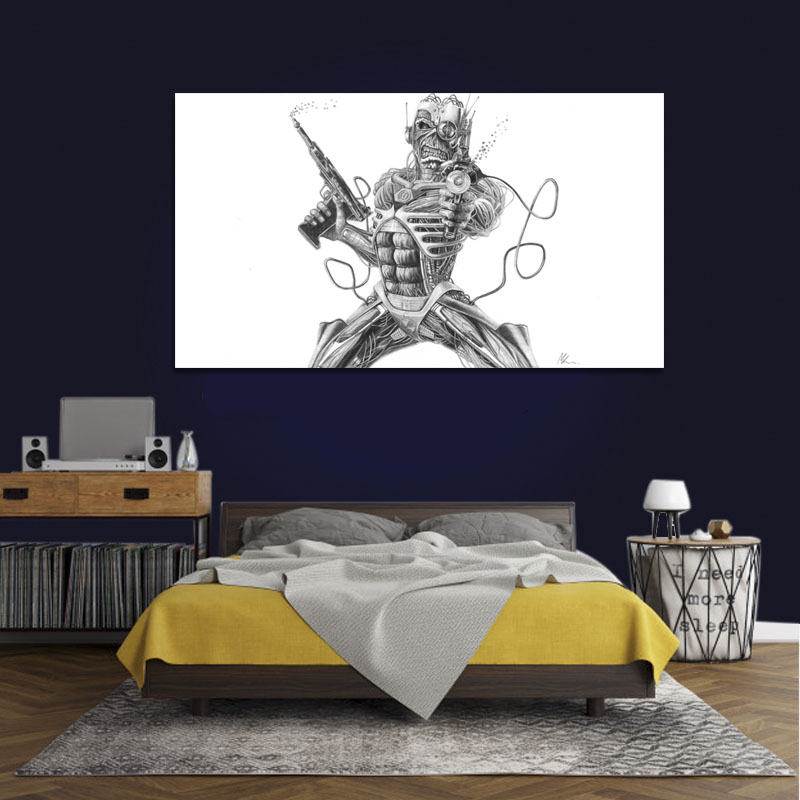 Πίνακας σε καμβά Eddie Iron Maiden
